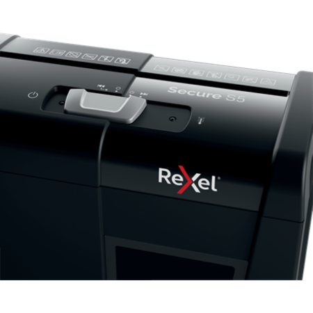 Шредер Rexel Secure S5 черный
