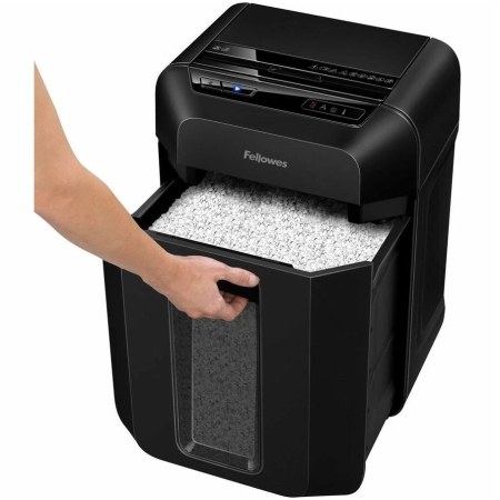 Шредер Fellowes AutoMax 90M черный