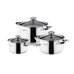 Набор посуды Ardesto Gemini Gourmet Varese (AR1906PS) серебристый