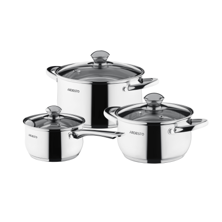 Набор посуды Ardesto Gemini Gourmet Varese (AR1906PS) серебристый
