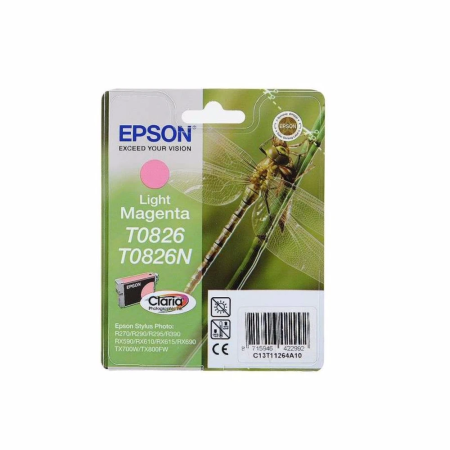 Картридж струйный Epson T08264А (C13T11264A10) светло-пурпурный