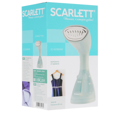 Отпариватель Scarlett SC-GS135S09 бирюзовый