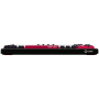 Клавиатура беспроводная + проводная LORGAR KBP7075W (LRG-KBP7075W-BK-RU) черный/красный
