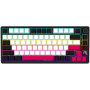 Клавиатура беспроводная + проводная LORGAR KBP7075W (LRG-KBP7075W-BK-RU) черный/красный