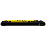 Клавиатура беспроводная + проводная LORGAR KBP7075W (LRG-KBP7075W-YL-RU) черный/желтый