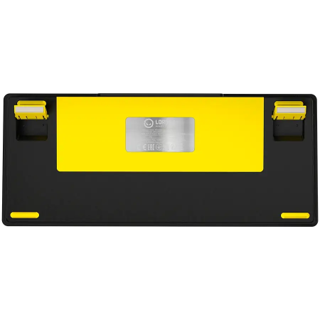 Клавиатура беспроводная + проводная LORGAR KBP7075W (LRG-KBP7075W-YL-RU) черный/желтый