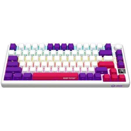 Клавиатура беспроводная + проводная LORGAR KBP7075W (LRG-KBP7075W-WH-RU) белый