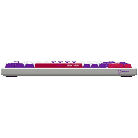 Клавиатура беспроводная + проводная LORGAR KBP7075W (LRG-KBP7075W-WH-RU) белый
