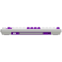 Клавиатура беспроводная + проводная LORGAR KBP7075W (LRG-KBP7075W-WH-RU) белый