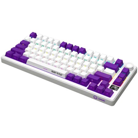 Клавиатура беспроводная + проводная LORGAR KBP7075W (LRG-KBP7075W-WH-RU) белый