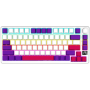 Клавиатура беспроводная + проводная LORGAR KBP7075W (LRG-KBP7075W-WH-RU) белый