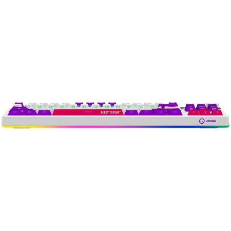 Клавиатура беспроводная + проводная LORGAR KBP70TKLW (LRG-KBP70TKLW-WH-RU) белый
