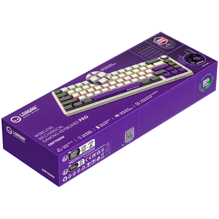 Клавиатура беспроводная + проводная LORGAR KBP70MW (LRG-KBP70MW-RT-RU) бежевый