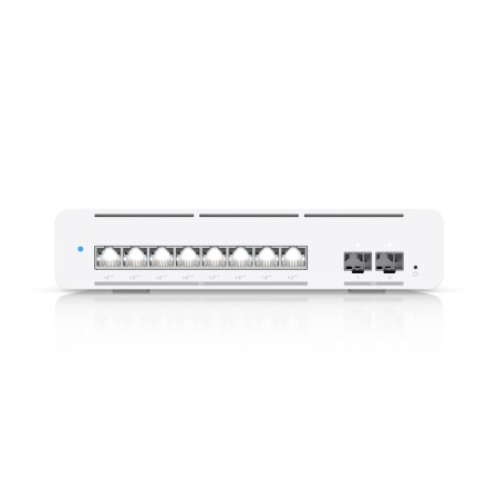 Коммутатор Ubiquiti USW-Pro-XG-8-PoE белый