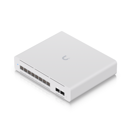 Коммутатор Ubiquiti USW-Pro-XG-8-PoE белый