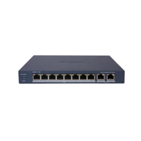 Коммутатор Hikvision DS-3E1510P-EI/M-8P2F синий