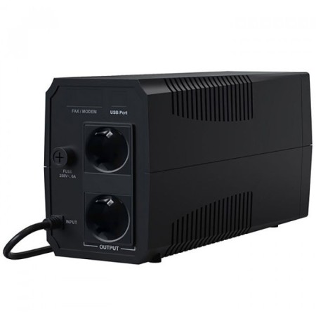 ИБП MARSRIVA MR-UF600 черный (С АККУМУЛЯТОРОМ)