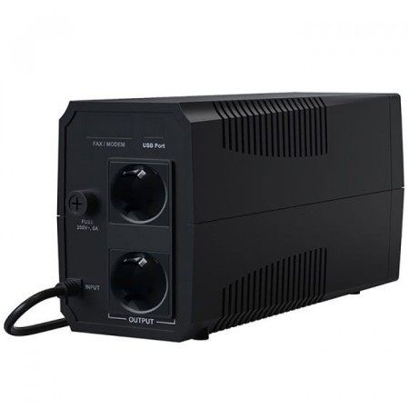 ИБП MARSRIVA MR-UF800 черный (С АККУМУЛЯТОРОМ)
