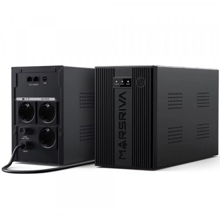 ИБП MARSRIVA MR-UF1500 черный (С АККУМУЛЯТОРОМ)