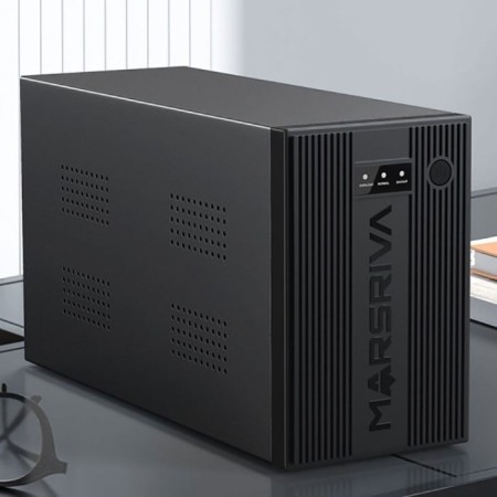 ИБП MARSRIVA MR-UF1500 черный (С АККУМУЛЯТОРОМ)