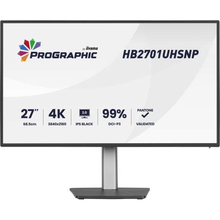 27" Монитор iiyama ProGraphic HB2701UHSNP (HB2701UHSNP-B1) черный