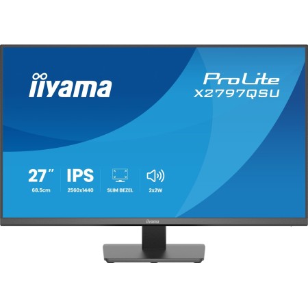 27" Монитор iiyama ProLite X2797QSU (X2797QSU-B1) черный