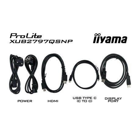 27" Монитор iiyama ProLite PL2797QP (XUB2797QSNP-B1) черный