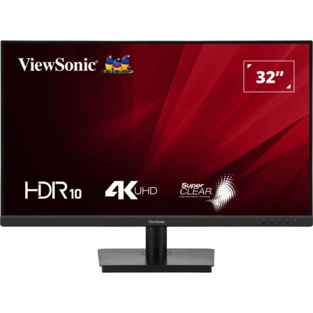 31.5" Монитор Viewsonic VA3208-4K-HD черный