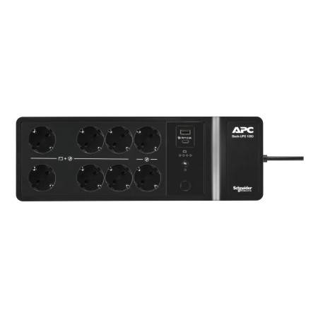 ИБП APC Back-UPS BE1050G2-GR черный (С АККУМУЛЯТОРОМ)