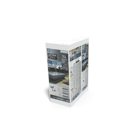 Бассейн каркасный Intex Ultra XTR Frame 26368NP (732x366x132 см) серый