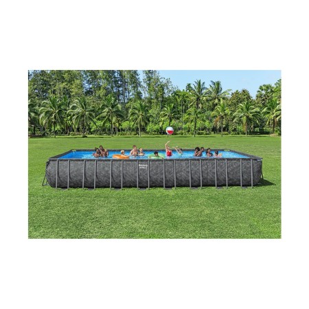 Бассейн каркасный Bestway APX 561KJ (956x488x132 см) темно-серый