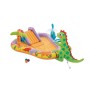 Бассейн надувной детский Intex Dino Park 56139NP (201x157x69 см) желтый