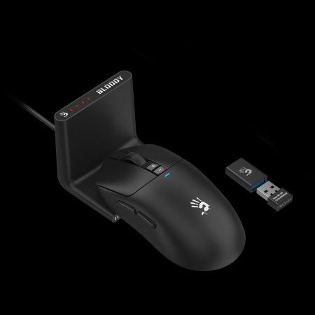 Мышь беспроводная + проводная A4Tech Bloody R72 Ultra Duo (R72 Ultra Duo Black) черный