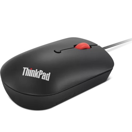 Мышь проводная Lenovo ThinkPad USB-C Wired Compact Mouse (4Y51D20850) черный