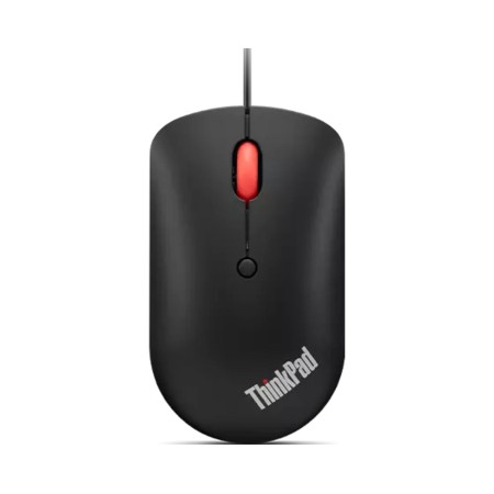 Мышь проводная Lenovo ThinkPad USB-C Wired Compact Mouse (4Y51D20850) черный
