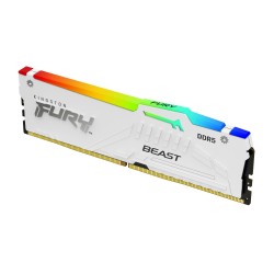 Оперативная память Kingston FURY Beast White RGB XMP (KF552C40BWA-32) 32 ГБ белый