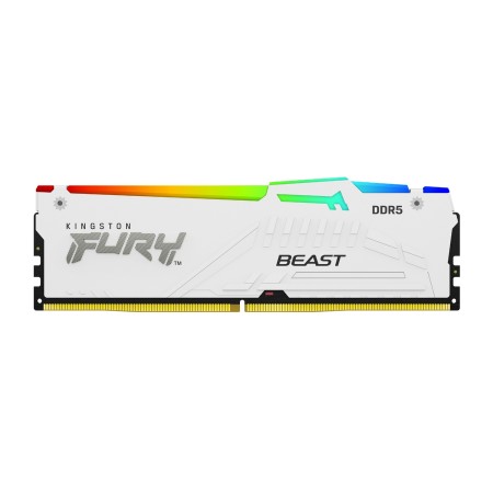Оперативная память Kingston FURY Beast White RGB EXPO (KF560C36BWE2A-16) 16 ГБ белый