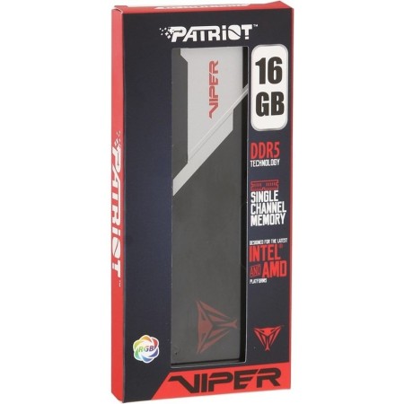 Оперативная память Patriot Viper Venom RGB (PVVR516G56C36) 16 ГБ черный