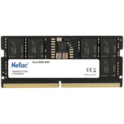 Оперативная память Netac Basic SO-DIMM (NTBSD5N48SP-08) 8 ГБ черный