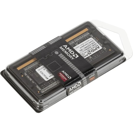 Оперативная память AMD Radeon R5 Entertainment Series SO-DIMM (R534G1601S1SL-U) 4 ГБ черный