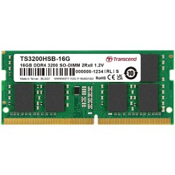 Оперативная память Transcend SO-DIMM (TS3200HSB-16G) 16 ГБ зеленый