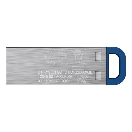 64 ГБ USB Флеш-накопитель Kingston DataTraveler Kyson G2 (DTKNG2/64GB) серебристый