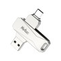 64 ГБ USB Флеш-накопитель Netac U782C (NT03U782C-064G-32PN) серебристый