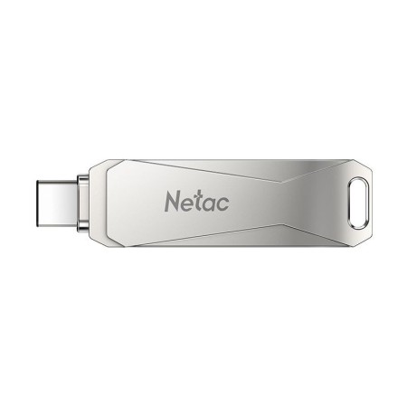 64 ГБ USB Флеш-накопитель Netac U782C (NT03U782C-064G-32PN) серебристый