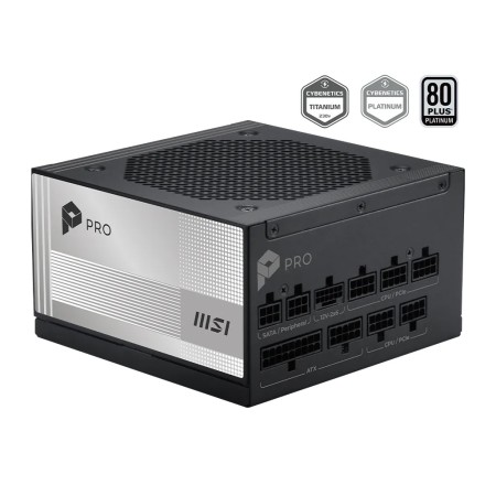 Блок питания MSI PRO A850PL PCIE5 (PRO A850PL PCIE5) черный