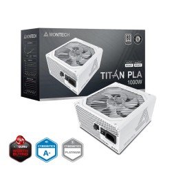 Блок питания Montech TITAN PLA 1000W (TITAN PLA 1000W) белый
