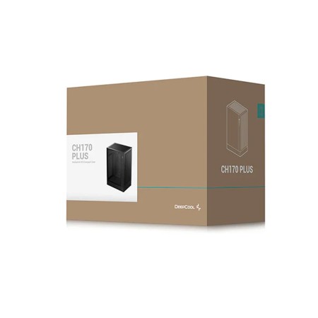 Корпус DeepCool CH170 PLUS (R-CH170-BKNGM0-G) черный
