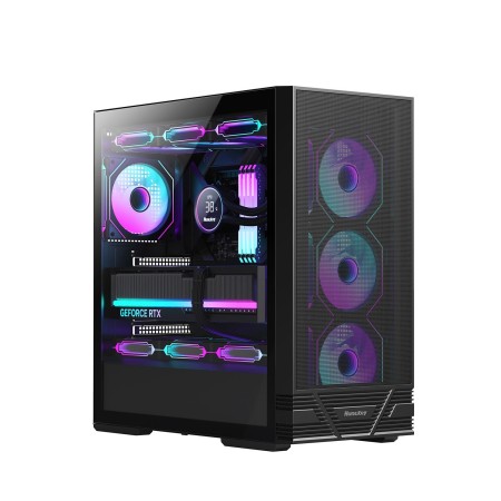 Корпус HuntKey GS660C ARGB (GS660C ARGB) черный