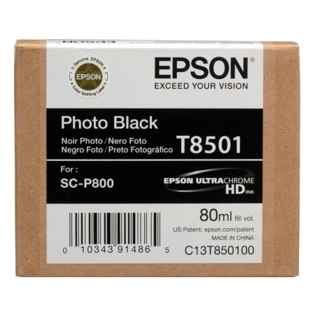 Картридж струйный Epson T8501 (C13T850100) фото-черный (с чипом)