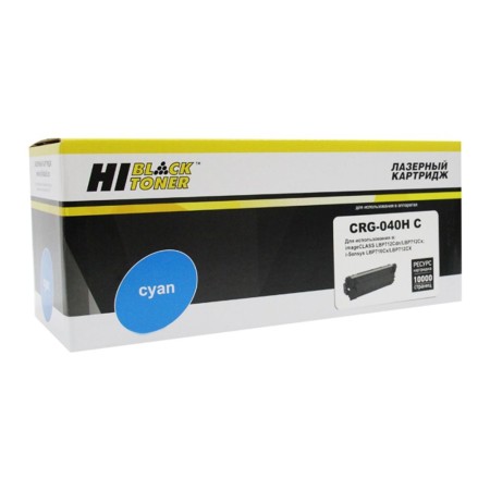Картридж лазерный Hi-Black HB-CRG-040H C голубой (повышенная емкость)